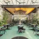 Lunch at the department store like 10 Corso Como Cafe in Milan, Italy