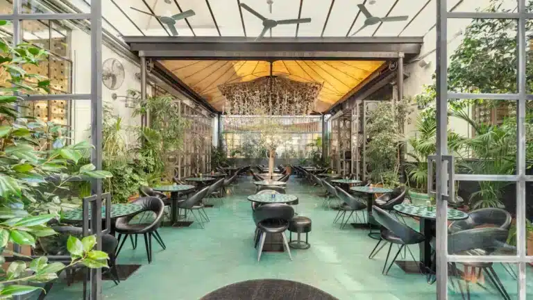 Lunch at the department store like 10 Corso Como Cafe in Milan, Italy