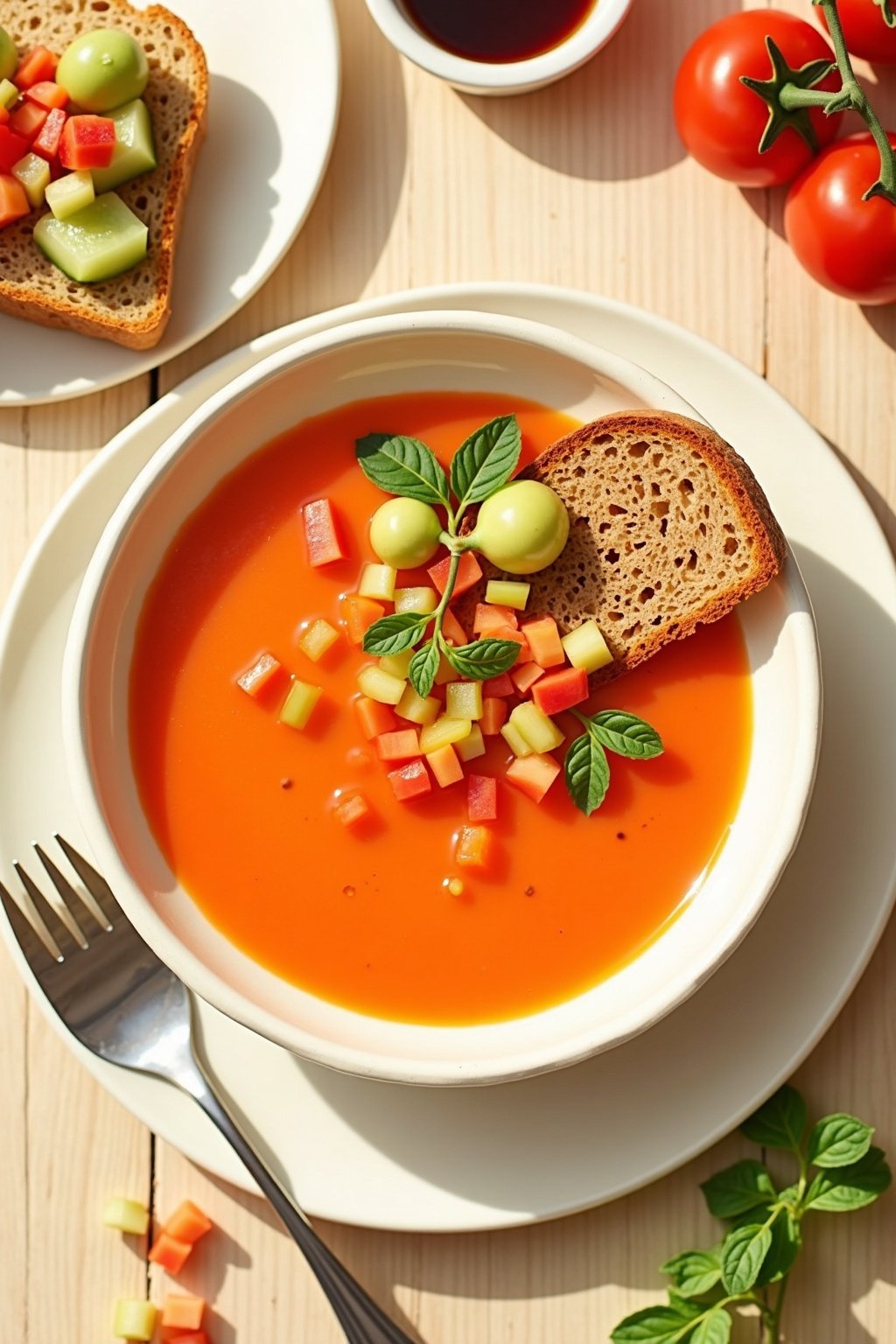 10-minute Gazpacho