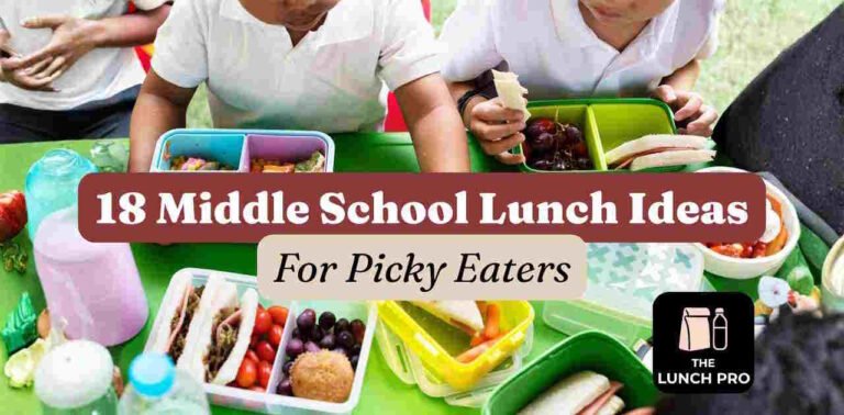 18 Middle School Lunch Ideas for Picky Eaters : Students enjoying colorful lunch boxes.