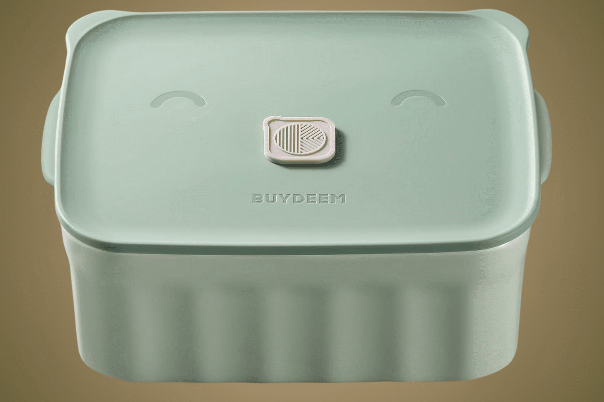 BUYDEEM Ceramic Bento Lunch Box