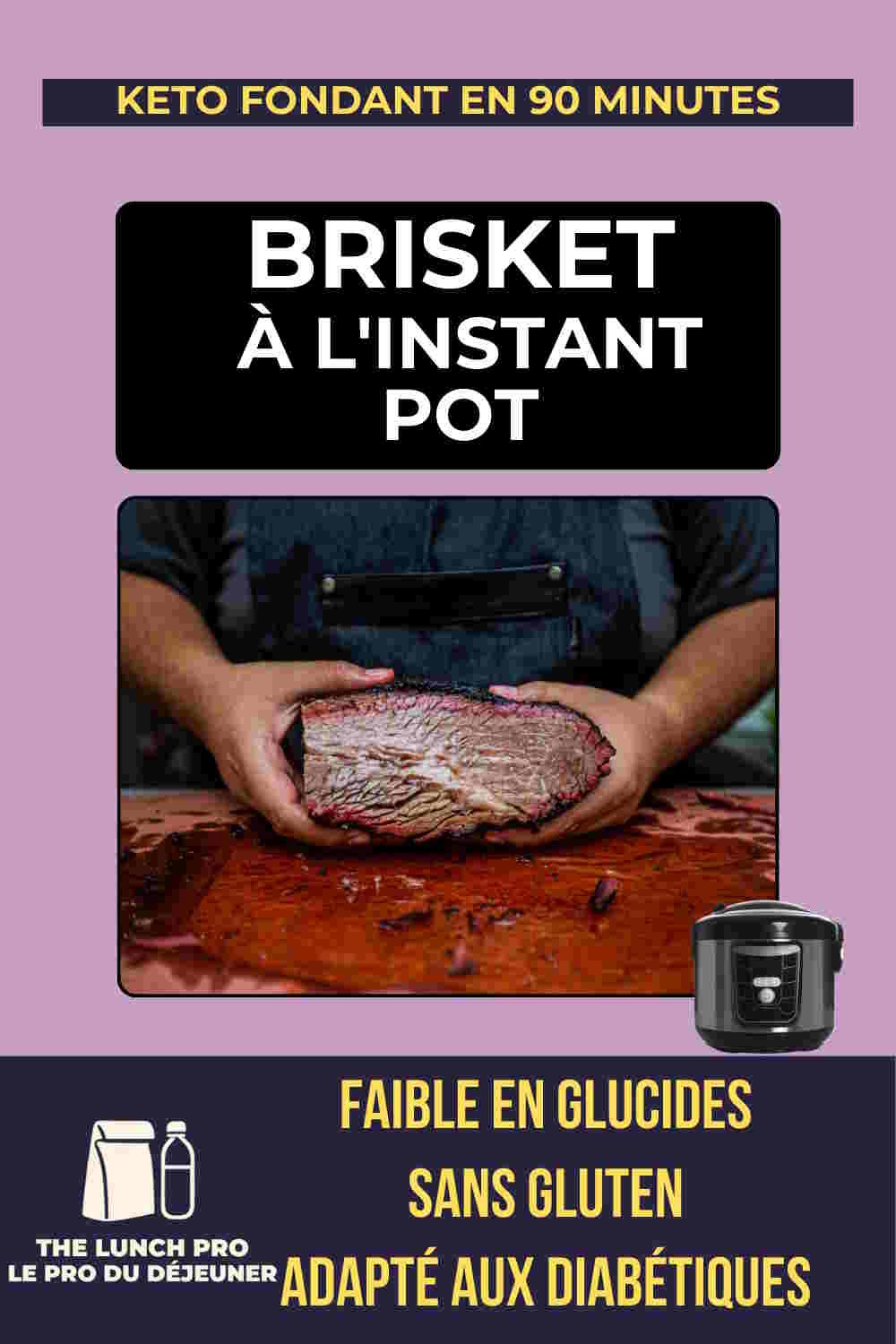 Brisket à l'Instant Pot keto