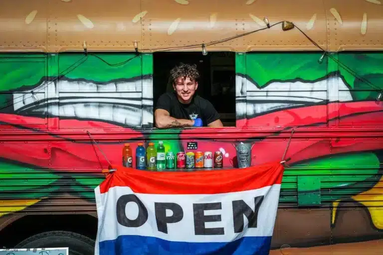 Burger Bus Food Truck in Burlington, Vermont