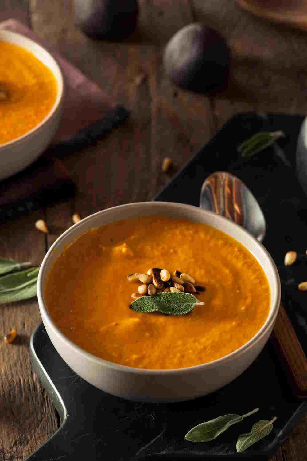 Roasted Butternut squash soup
