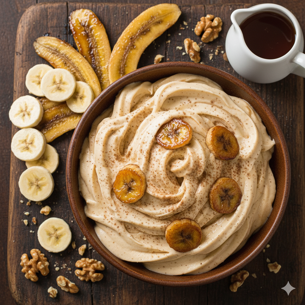10 Low-Sugar Frozen Yogurt Recipes That Are Surprisingly Easy To Make And Make Your Taste Buds Dance 32 Caramelized Banana Low-Sugar Frozen Yogurt