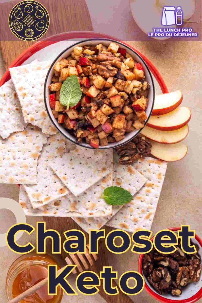 Charoset faible en glucides keto de Pessah