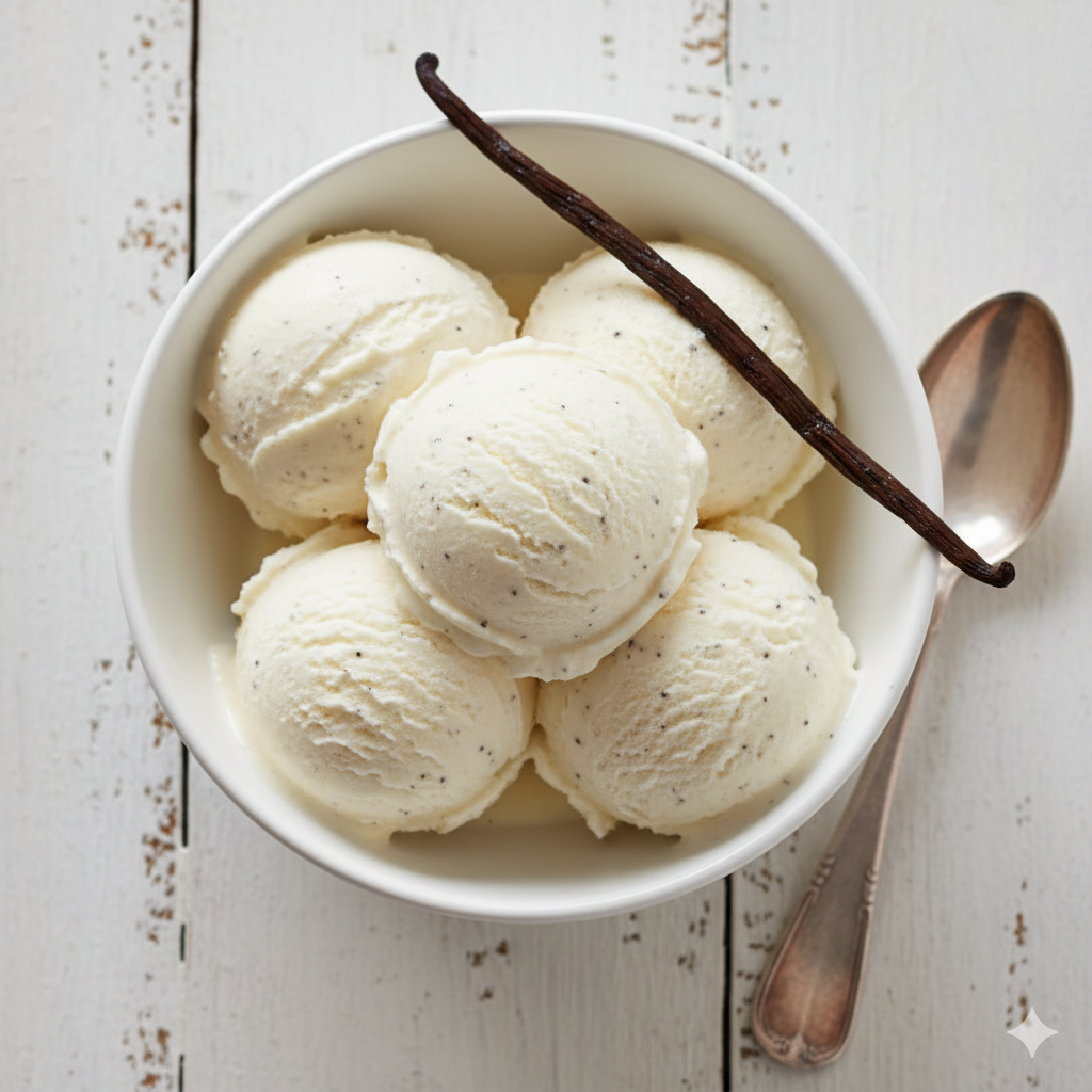 10 Low-Sugar Frozen Yogurt Recipes That Are Surprisingly Easy To Make And Make Your Taste Buds Dance 7 Classic Vanilla Bean Low-Sugar Frozen Yogurt