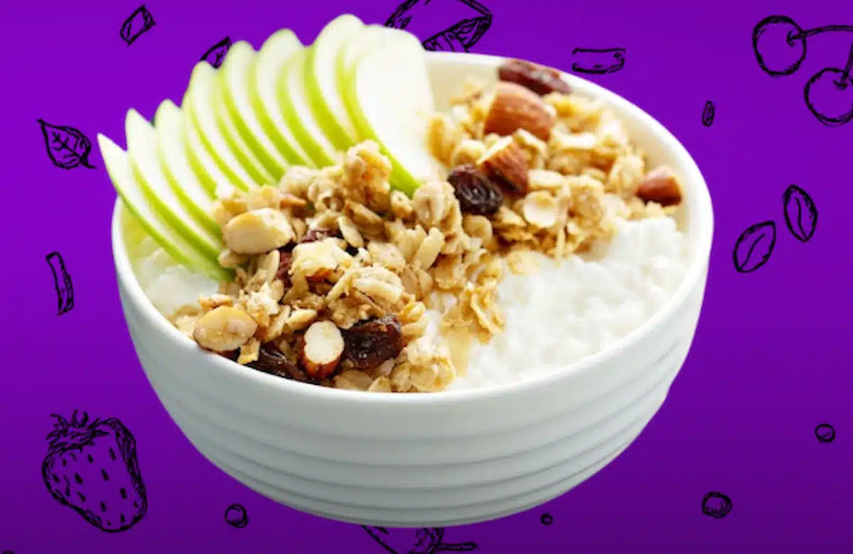 A cottage cheese protein bowl