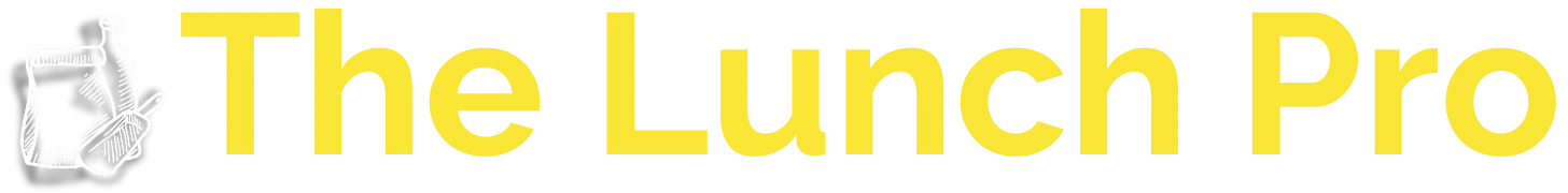 Lunch Pro logo with name in yellow horizontal