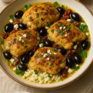 Keto Mediterranean Chicken