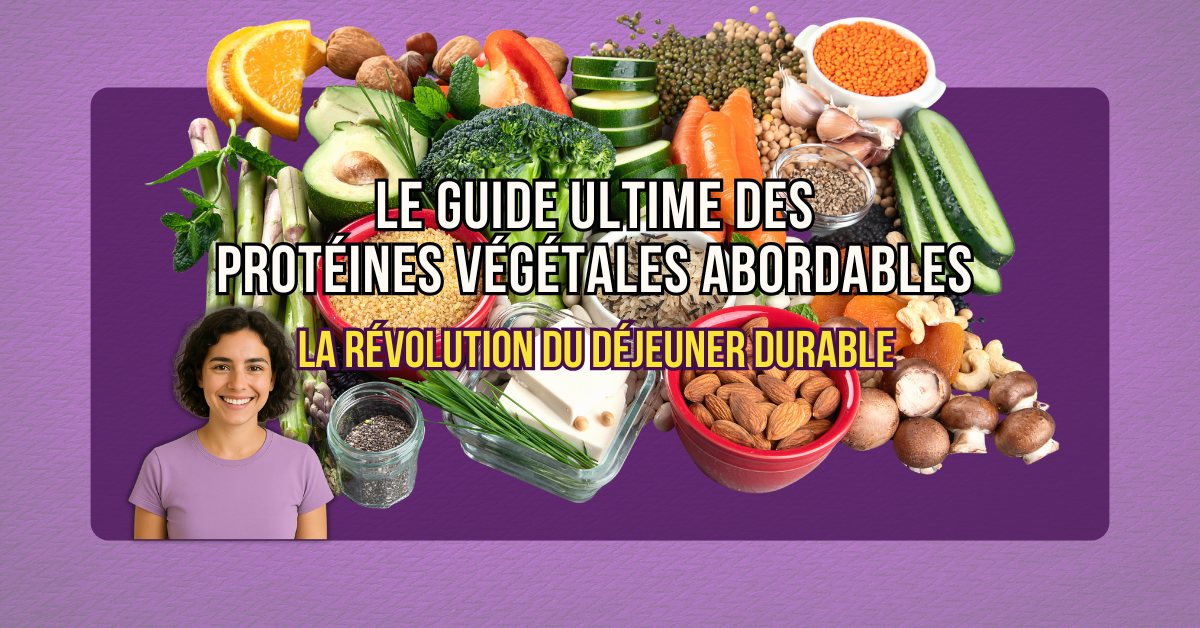 La Révolution Du Déjeuner Durable: Introduction À La Série 1 Le guide ultime des protéines végétales abordables pour le déjeuner