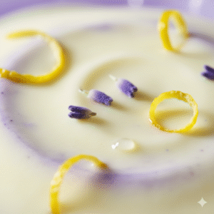 Lemon Lavender Low-Sugar Yogurt