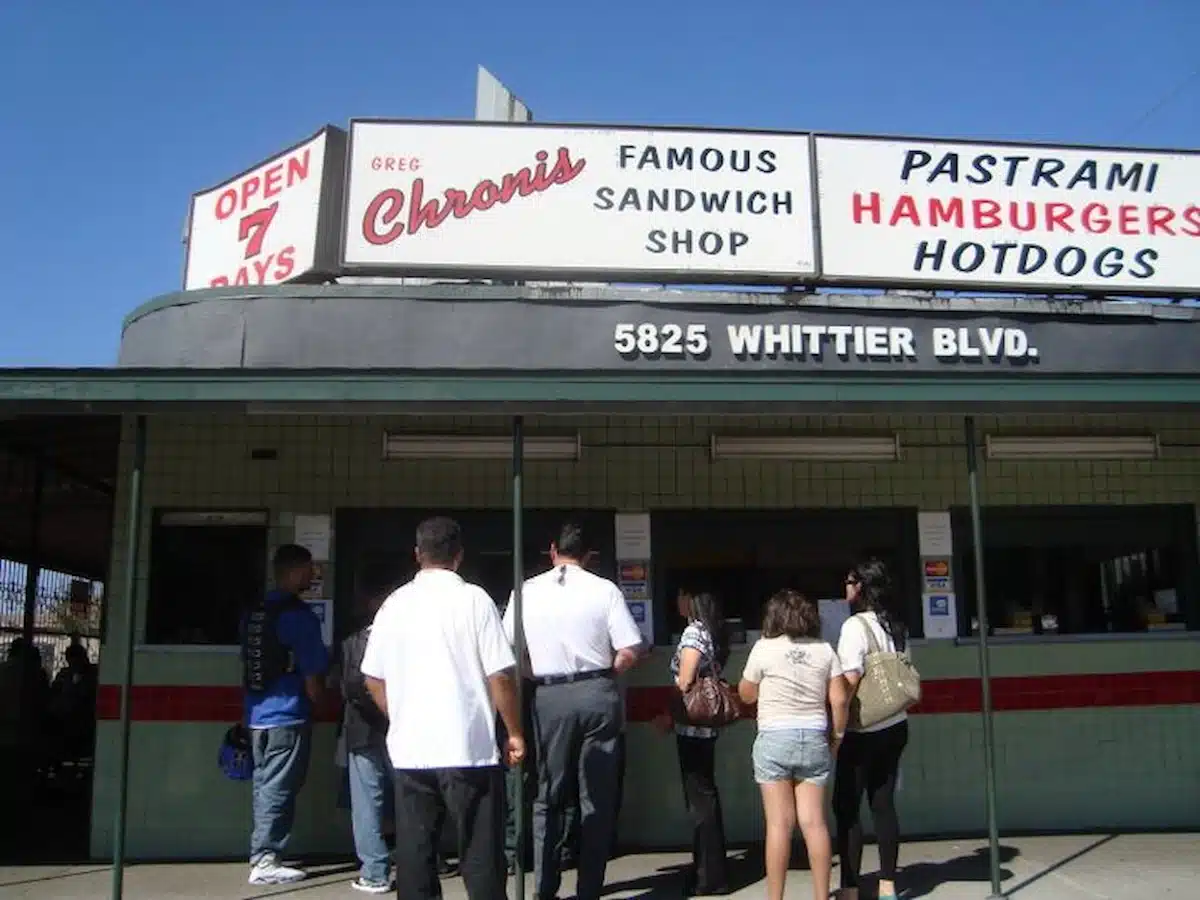 Los Angeles' Chronis Famous Sandwich Shop