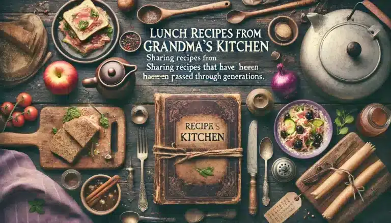 Lunch Recipes From Grandma's Kitchen: Sharing Recipes That Have Been Passed Down Through Generations thumbnail