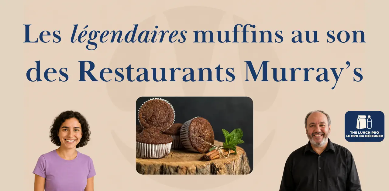 Les Muffins Au Son Des Restaurants Murray'S | Recette Recréée 1 Murrays Muffins au son
