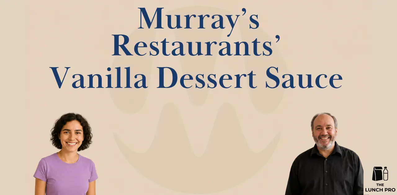 Murray's vanilla dessert sauce advertisement