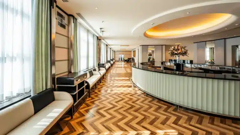 Photo of Eaton's Ninth Floor restaurant in April 2024
