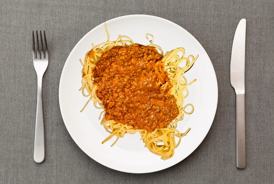 Piazza Tomasso: Memories Of A Montreal Institution 1 A plate of my reimagined Piazza Tomasso spaghetti sauce