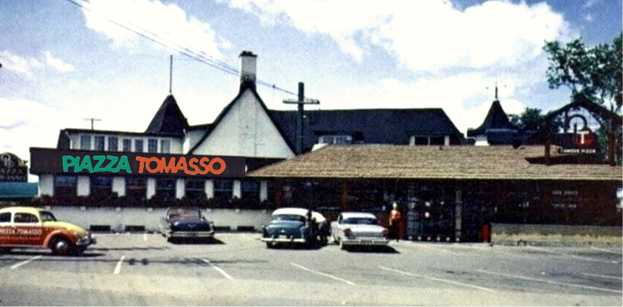 Piazza Tomasso on Decarie Boulevard, Montreal, Quebec