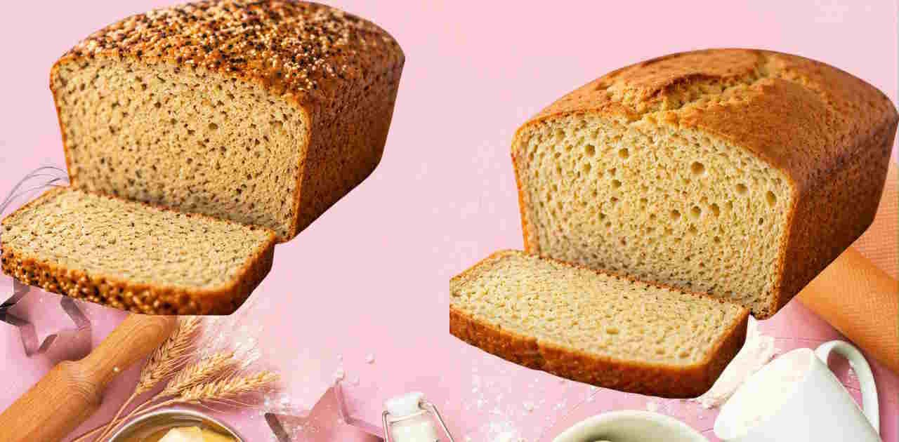 Two loaves of High-Protein bread.