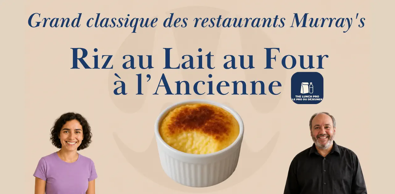 Riz au Lait au Four Murray's