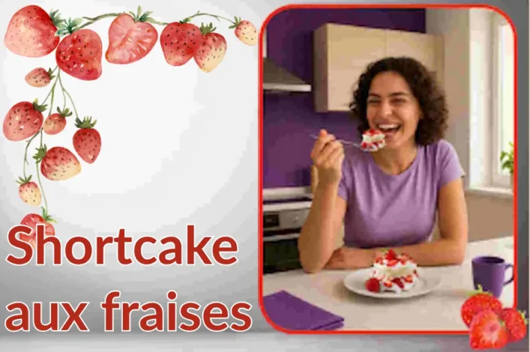 Shortcake aux fraises