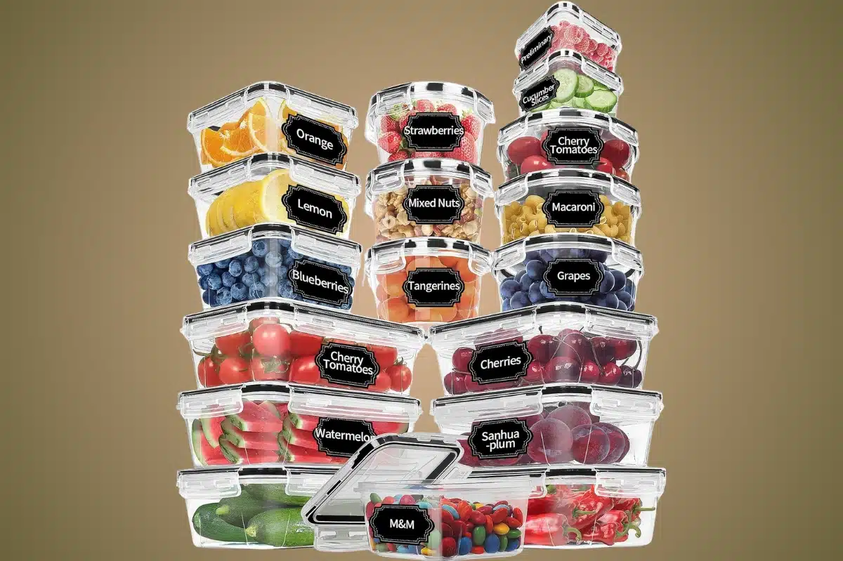 Skroam 36 Pack Food Storage Containers with lids 