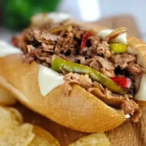 Steak-umm® Philly Cheesesteak sandwich