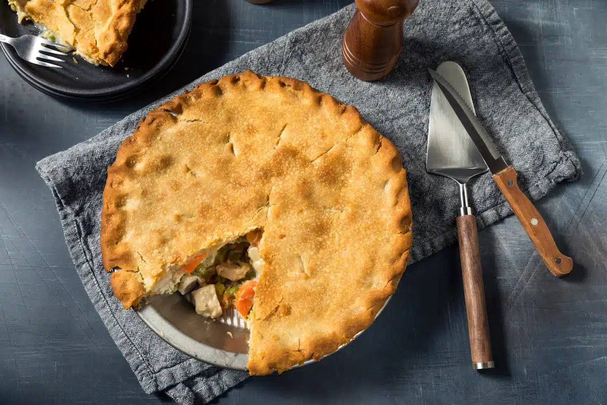 Chicken Pot Pie is a Traditional Family Recipes for a Heartwarming Lunch