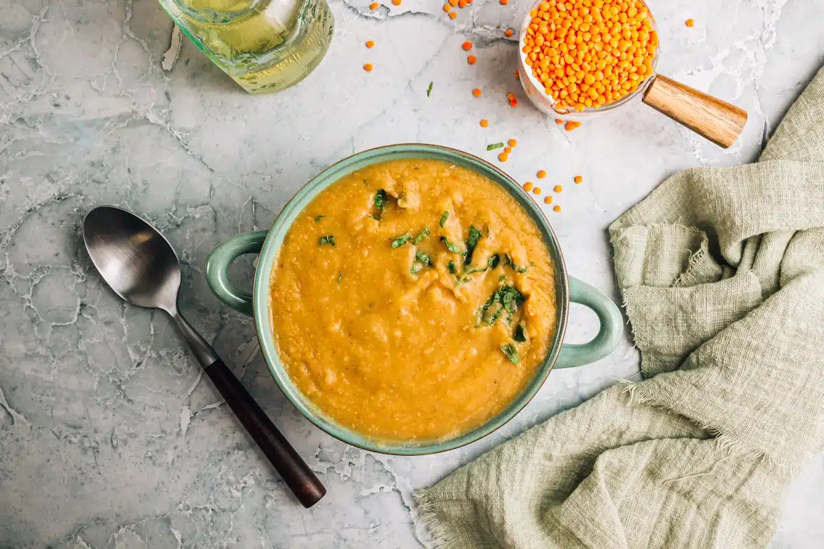 Vegan Coconut Lentil Soup