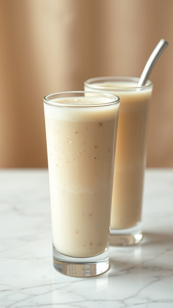 Cheesecake Milkshake 3 add vanilla extract blend