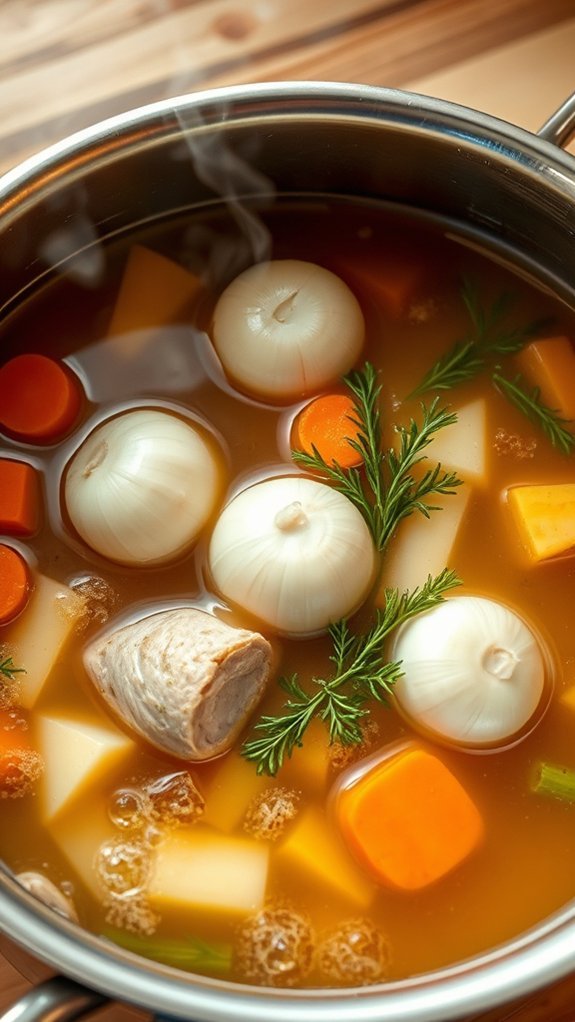 Bubbe'S Authentic Jewish Chicken Soup Recipe 3 aromatic vegetable soup foundation