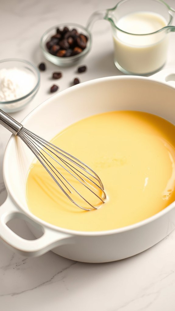 Easy Comforting Rice Pudding 5 beat eggs in casserole