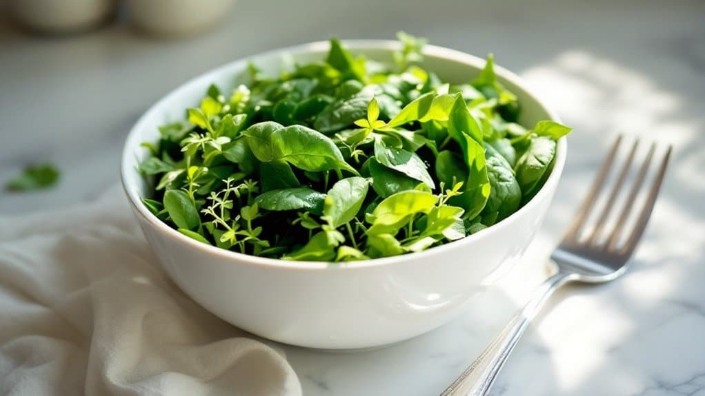 best spring greens lunch