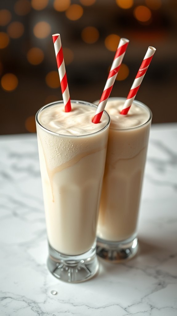 Cheesecake Milkshake 2 blend milk and cheesecake