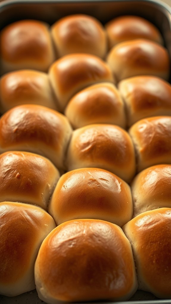 buttery soft dinner rolls