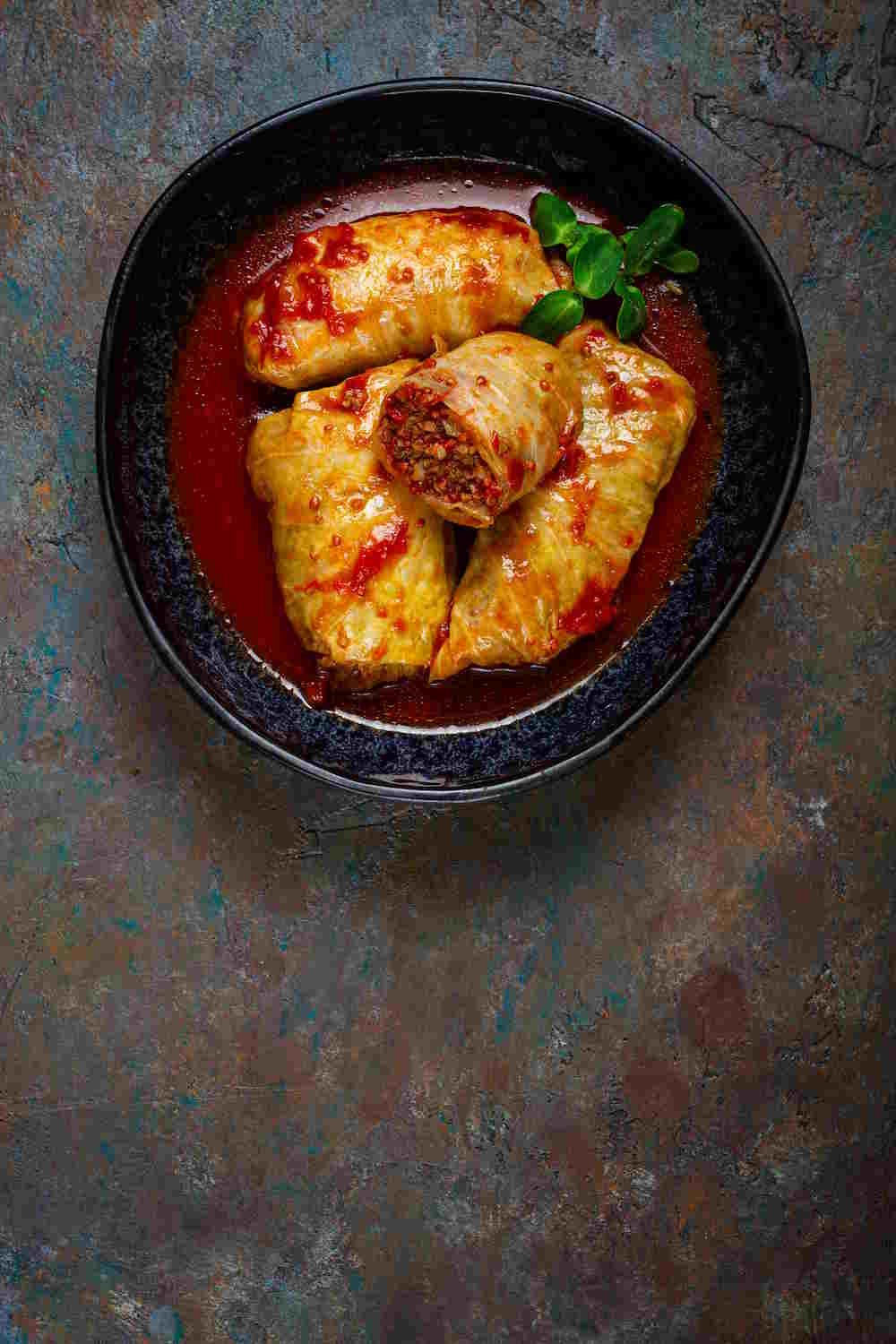 Stuffed Cabbage Recipe | Classic + Keto (Instant Pot) 1 Stuffed cabbage recipe, rolls in tomato sauce