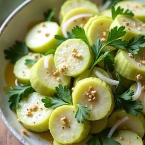 chayote squash salad recipe
