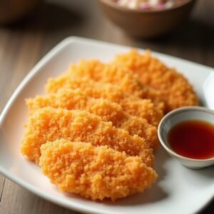 crispy golden chicken katsu
