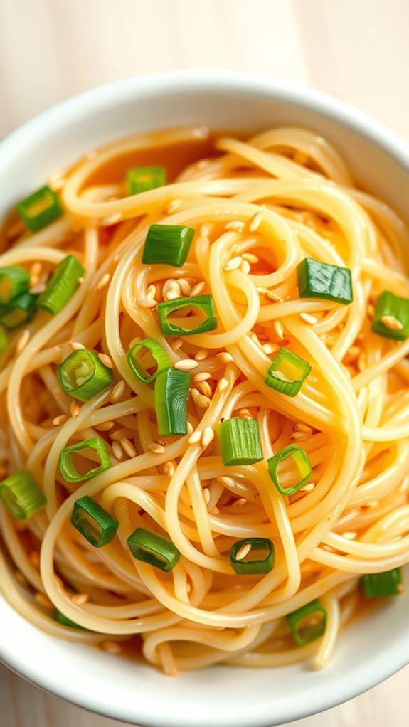 Cold Sesame Noodles 8 chill for flavor enhancement