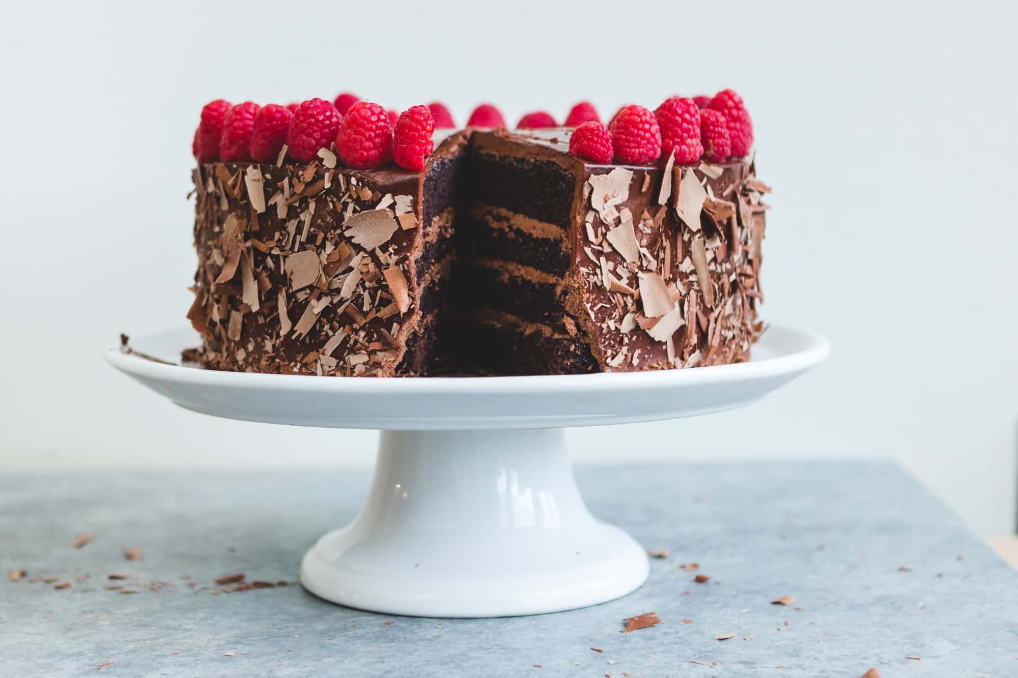 Chocolate Raspberry Cake