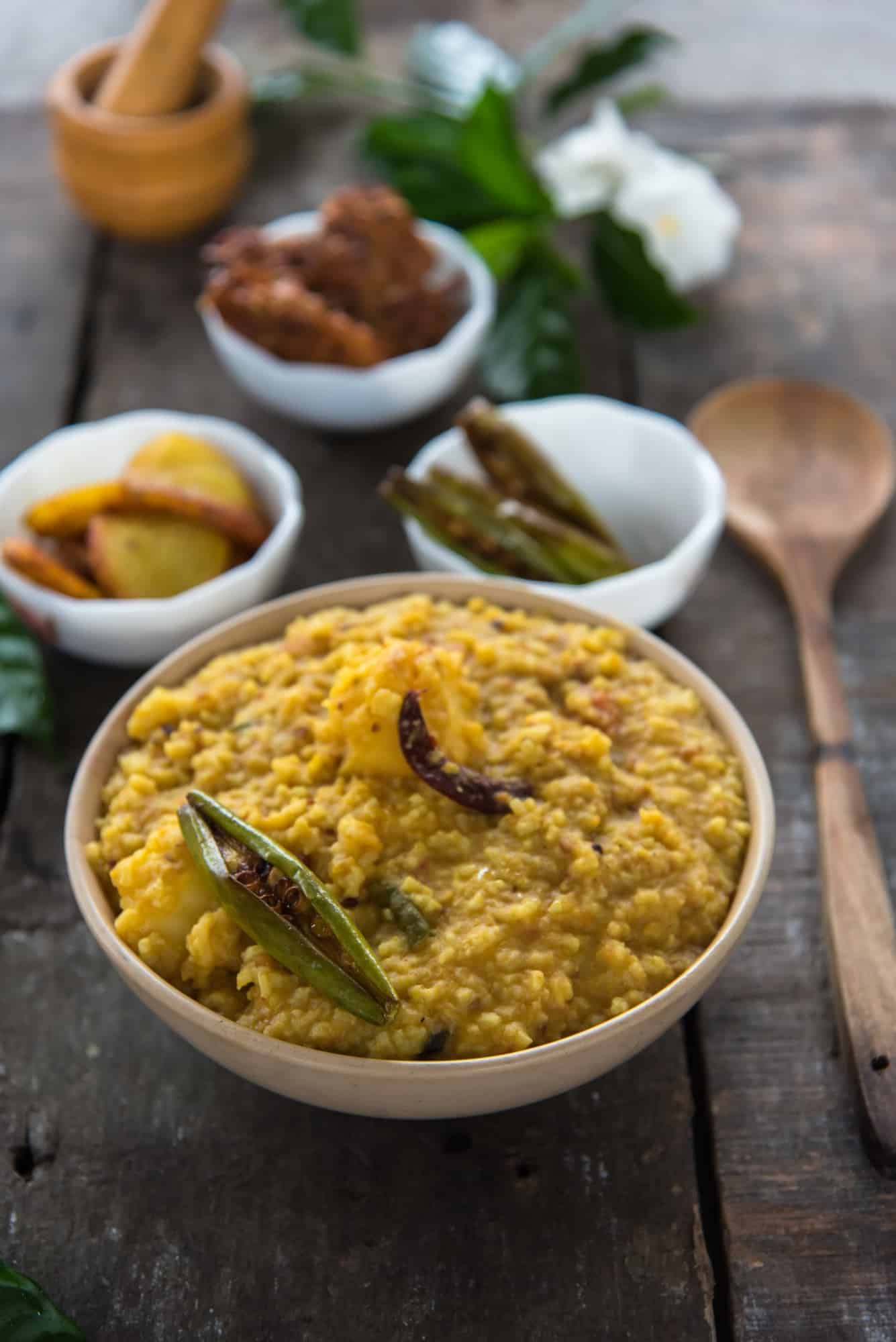 Close up of Dal Khichdi