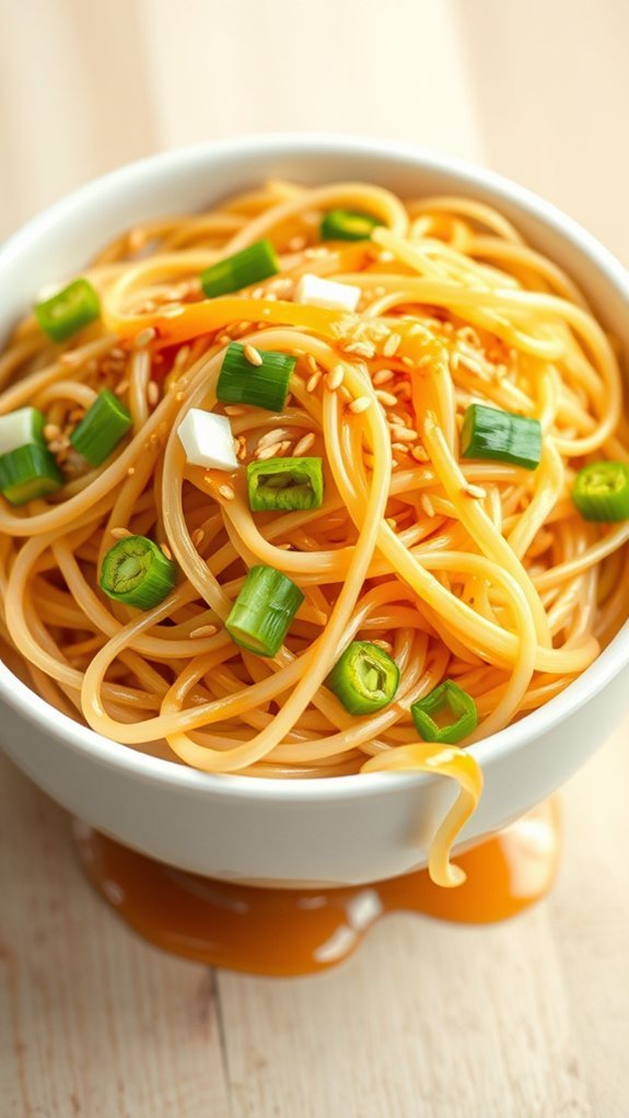 Cold Sesame Noodles 1 comforting cold sesame noodles