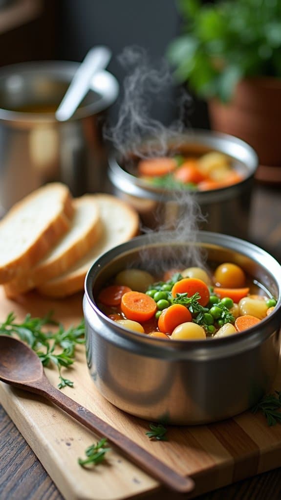 comforting soups and stews
