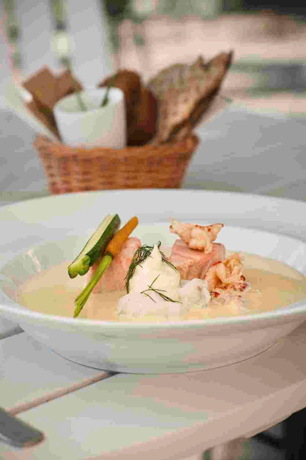 crab and asparagus soup