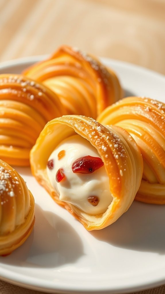 Irresistible Sogliatelle Lobster Tails 6 creamy semolina ricotta filling
