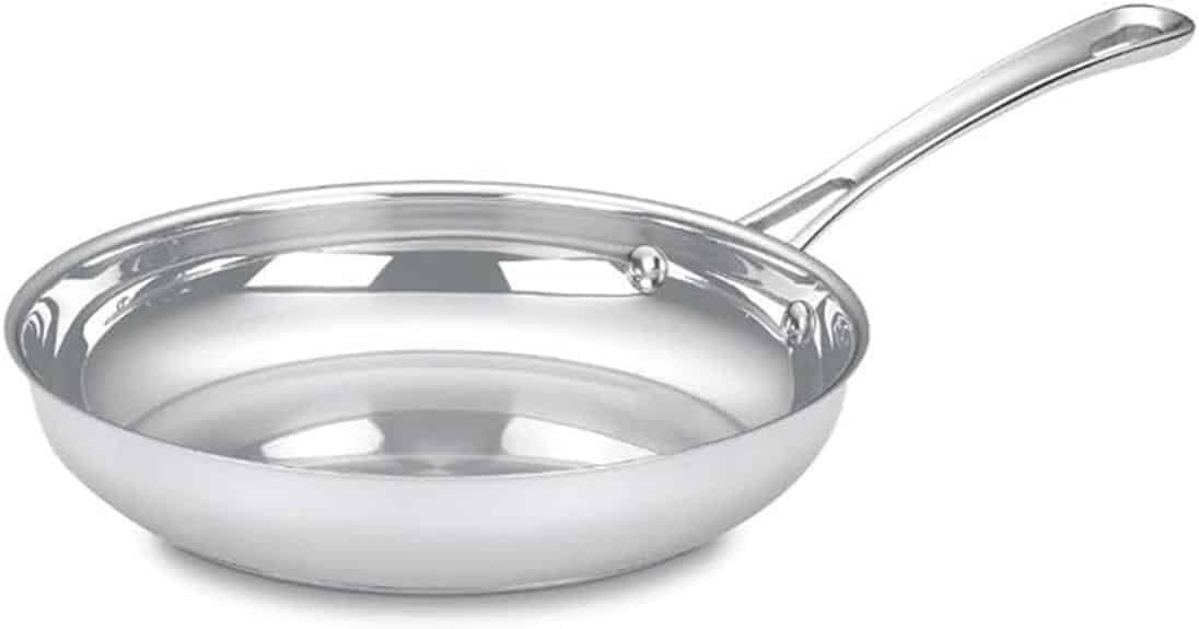 cuisinart stainless open skillet