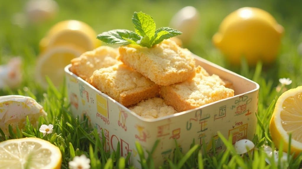 delicious chewy cookie squares