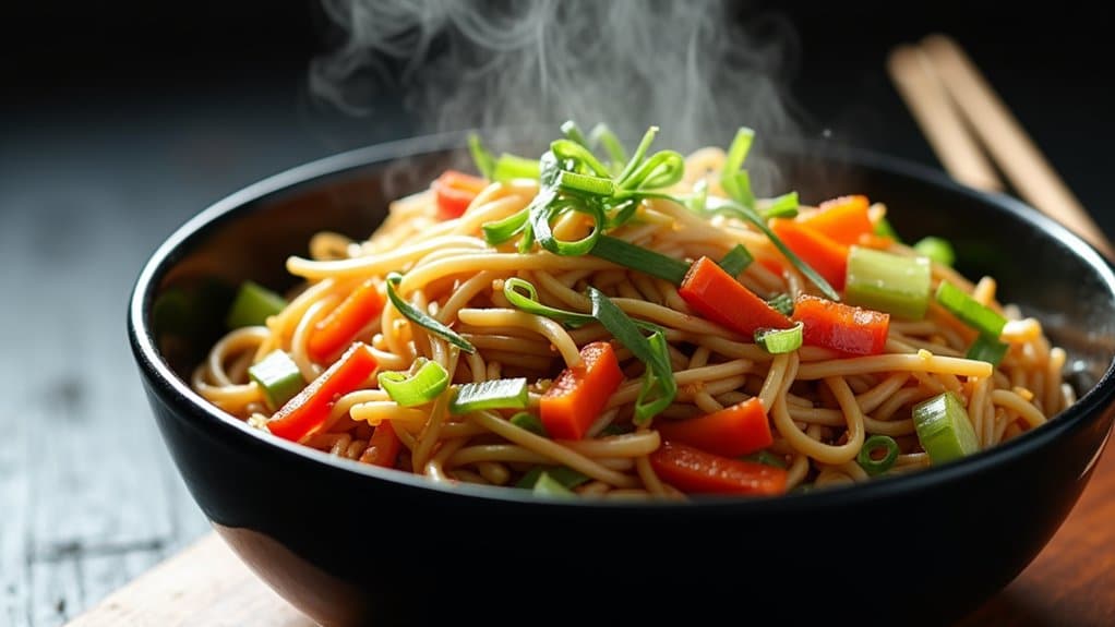 Sugar-Free Healthy Chinese Lunch Recipes Vegetable Lo Mein