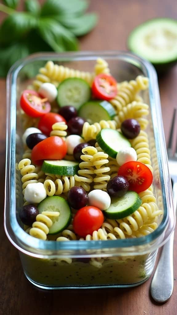 easy prep pasta salads